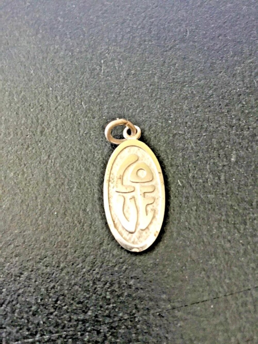 LaMode Love Pendant 925 Sterling Silver - 1 inch--PREOWNED==GOOD CONDITION==